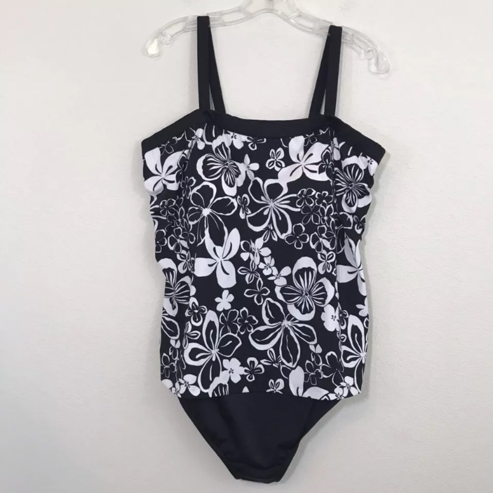 Azul by Maxine of Hollywood One Piece Swimsuit